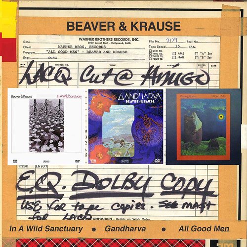 Beaver & Krause - In A Wild Sanctuary / Gandharva / All Good Men - Music & Performance - CD