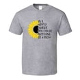 thumbnail image 1 of In A World Be Kind T Shirt Inspirational And Positive Tee Is A Great Gift T Shirt, 1 of 1