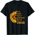 thumbnail image 1 of In A World Of Grandmas Be A Grammie Special Grandma T-Shirt Unisex S-5XL Hot Trending Shirt, Vintage Birthday Gift, 1 of 2