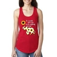thumbnail image 1 of In A World Where You Can Be Anything Be Kind Inspirational/Christian Ladies Racerback Tank Top, Red, Small, 1 of 3