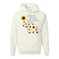 thumbnail image 1 of In A World Where You Can Be Anything Be Kind Inspirational/Christian Unisex Graphic Hoodie Sweatshirt, White, 2XL, 1 of 3