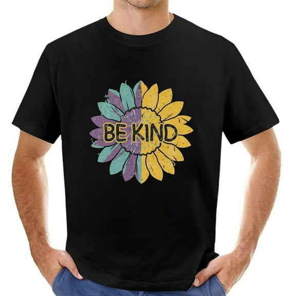 In A World Where You Can Be Anything Be Kind Kindness Gift Mens T Shirt Black Large