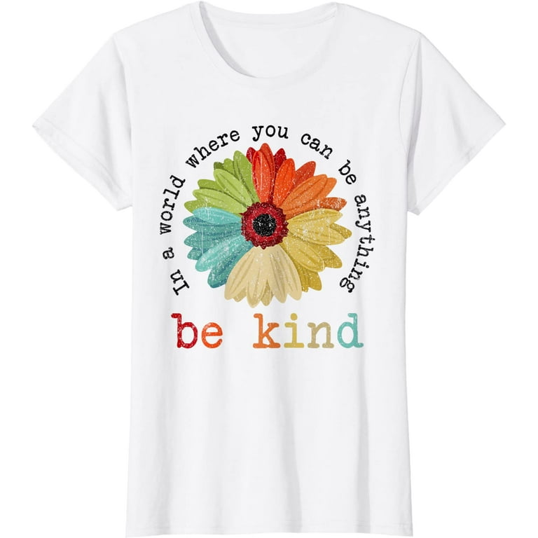 Womens Kindness Looks Amazing On You Funny Gym Shirt Kind Tshirt Womens Kindness Looks Amazing On You Funny Gym Shirt Kind Tshirt
