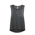 thumbnail image 1 of In A World Where You Can Be Anything Be Kind Women's Fashion Sleeveless Muscle Tank Top Tee Charcoal, 1 of 4