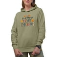 thumbnail image 1 of In All Things Give Thanks, Thanksgiving Day Art Merch Gift, Sand Hooded Sweatshirt or Hoodie, 3XL, 1 of 5