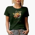 thumbnail image 1 of In All Things, Give Thanks with Fall or Autumn Leaves, Thanksgiving Day Merch Gift, Military Green T-Shirt, Small, 1 of 5