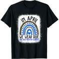 thumbnail image 1 of In April We Wear Blue Cool Child Abuse Prevention Awareness T-Shirt, 1 of 2