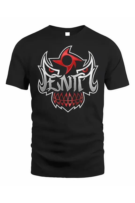 In Black Color Shirt