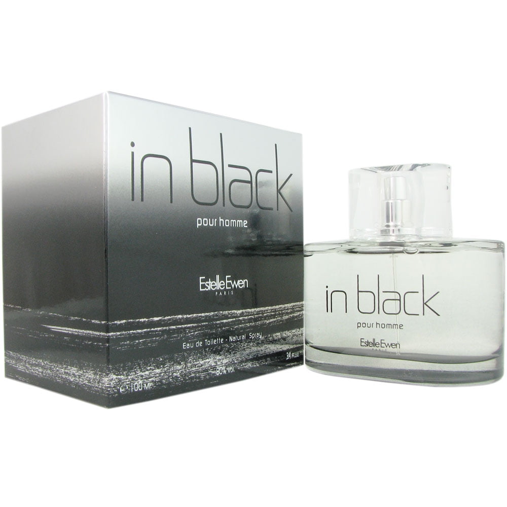 In Black for Men By Estelle Ewen 3.4 oz EDT - Walmart.com