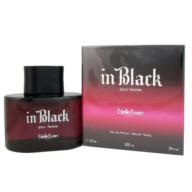 In Black by Estelle Ewen, 3.4 oz Eau De Toilette Spray for Men main image 0
