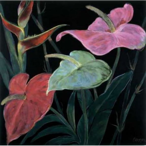 In Bloom II Poster Print by Pegge Hopper