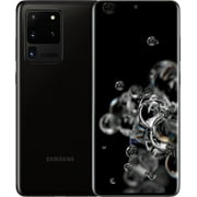 In-Box Samsung Galaxy S20 Ultra 5G 128GB GSM+CDMA Unlocked T-Mobile, Verizon, AT&T Excellent- Cosmic Black