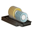 thumbnail image 1 of In-Cabinet Slide Out Drying Rack with Drainboard and Adjustable Dividers - Kitchen Storage Organizer - 1 Set, 1 of 1