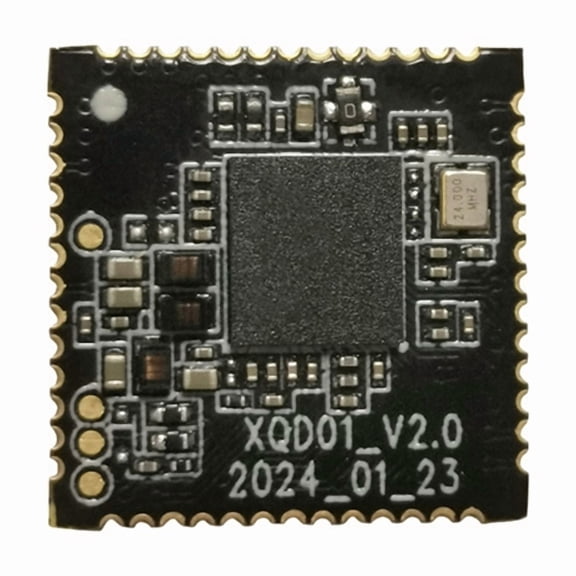 In-Car Bluetooth 5.3 Stereo Audio Receiver Module with Dual Outputs, Noise Reduction, 3.3V IO, KTC2700H
