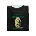 thumbnail image 1 of In Case Of Emergency Break Glass Sweatshirt Women's -SmartPrintsInk Designs, 1 of 4