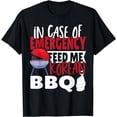 thumbnail image 1 of In Case Of Emergency Feed Me Korean BBQ Asian Cuisine T-Shirt, 1 of 4