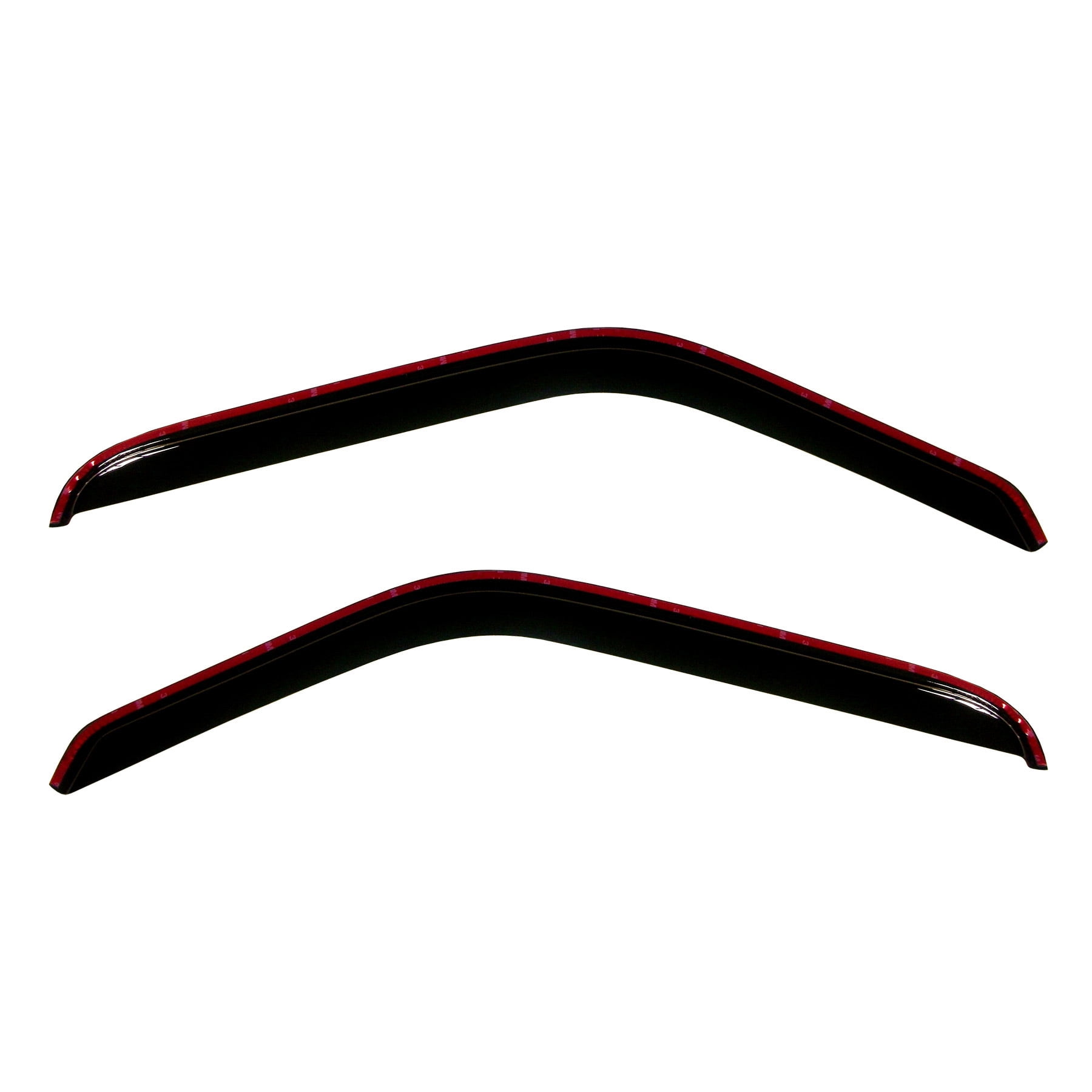 In-Channel Window Visor Vent Rain Guard Deflectors Dark Smoke Tint 4-Piece Set-In Channel Window Visor Vent Rain Shades Guard Deflectors