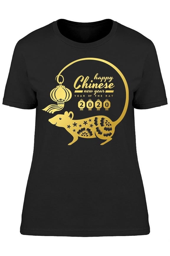 In China The Year Of The Rat T-Shirt Women -Image by Shutterstock, Female x-Large