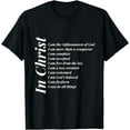 thumbnail image 1 of In Christ Faith Based Gift for Christians T-Shirt, 1 of 4