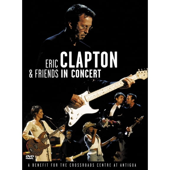 Eric Clapton & Friends in Concert: A Benefit for the Crossroads... (DVD 1999)NEW