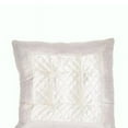 thumbnail image 1 of In Creation 504 Off White 18 x 18 in. Wally Decor Quilted Velvet Floor Cushions, Off White, 1 of 1