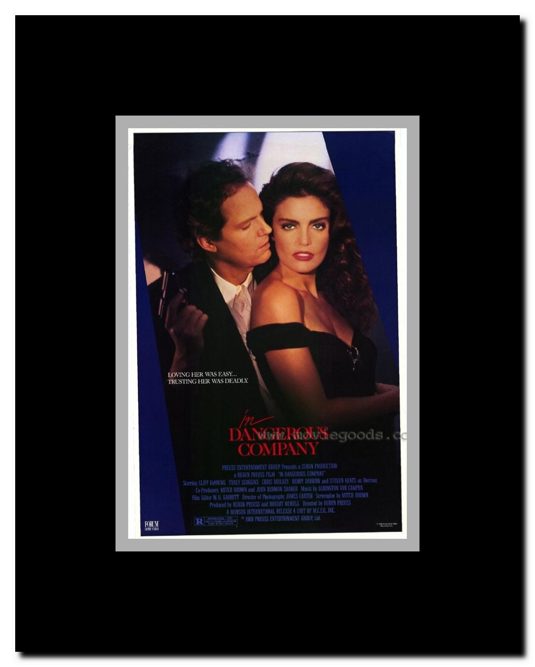In Dangerous Company Framed Movie Poster