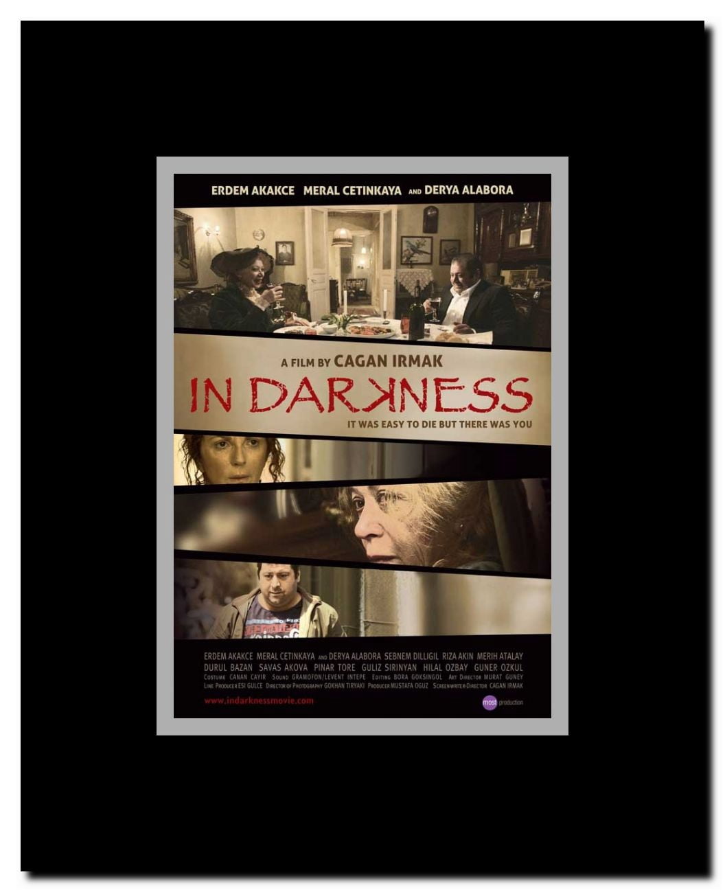 In Darkness Framed Movie Poster