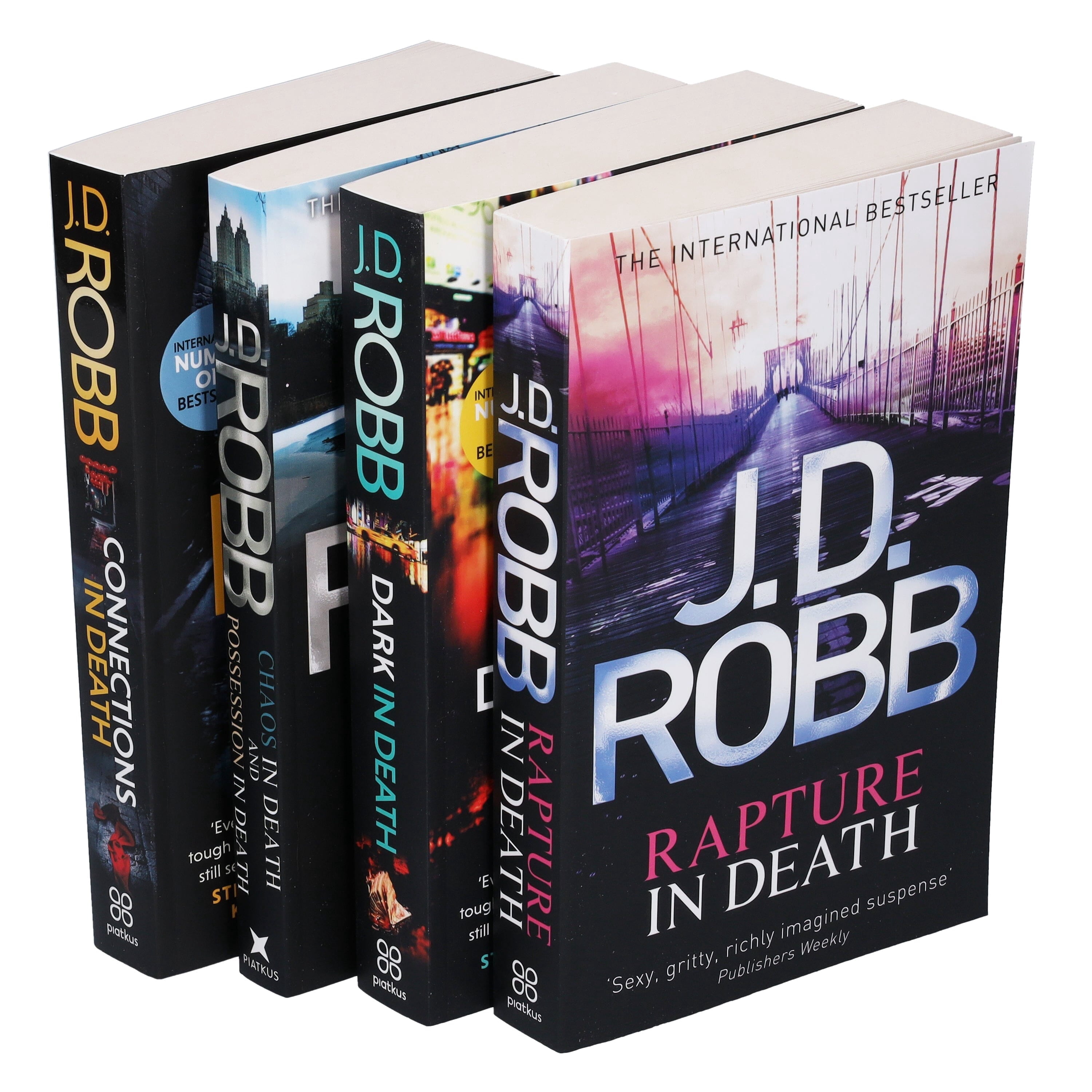 In Death Series By J.D. Robb 4 Books Collection Set - Fiction ...
