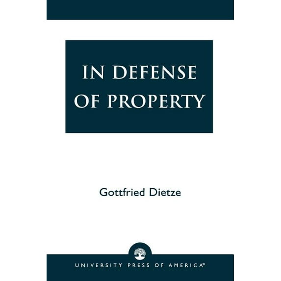 In Defense of Property, (Paperback)