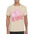thumbnail image 1 of In Dolly We Trust Country Music Retro Style Parton Fan Unisex T-Shirt, 1 of 3