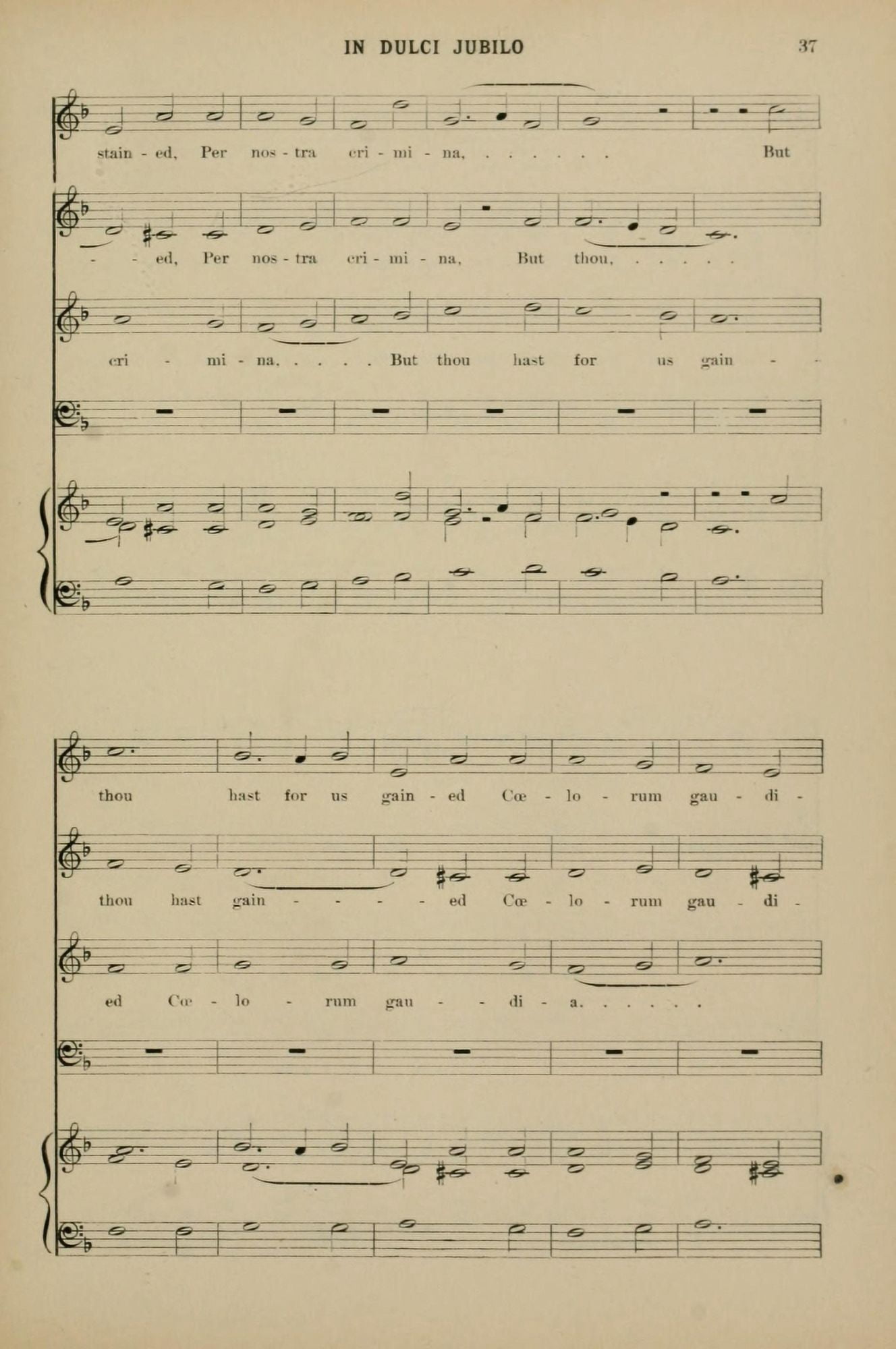 In Dulci Jubilo 4 Christmas Carols & Hymns 1910 Canvas Art - (24 x 36)