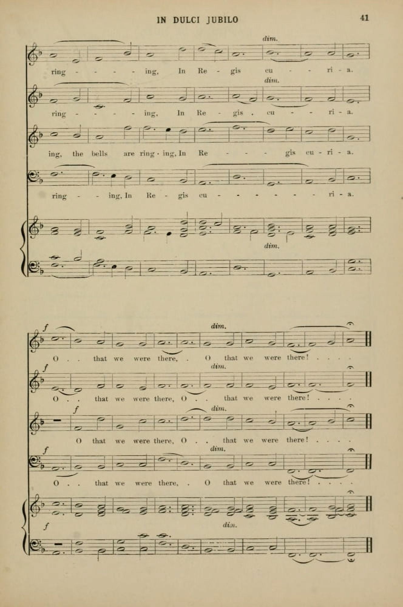 In Dulci Jubilo 8 Christmas Carols & Hymns 1910 Canvas Art - (18 x 24)