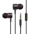 thumbnail image 1 of In-Ear Candy Earbuds - 3.5mm Wired Subwoofer Stereo Headphones, Bass Gaming Ear Buds with 1.1m Cable for Phone PC, 1 of 4