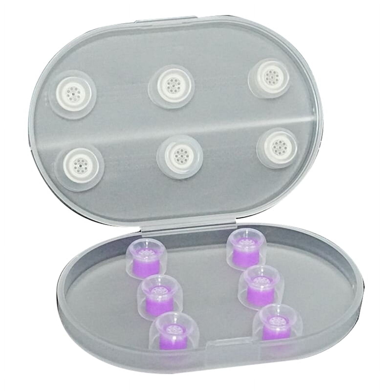 In-Ear Silicone Replaceable Ear Tips 3 Pairs Soft and Comfortable for M ...
