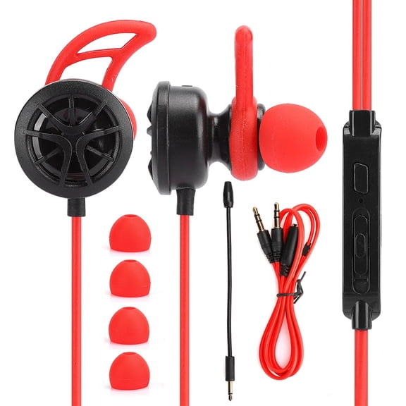 In-Ear Video Game Headset Mobile Phone Computer Universal Game Earbuds Microphone