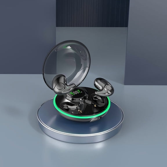 In-Ear Wireless Earphones - Hi-Fi Stereo Communication, Comfortable Wear, Ultra-Long Battery Life, Digital Screen, 3 Solid Colors, Compatible with All Smartphones (Android/Apple/Samsung), Ideal