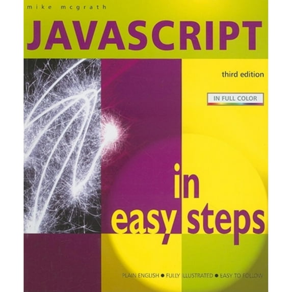 Pre-Owned JavaScript in easy steps Paperback Mike McGrath