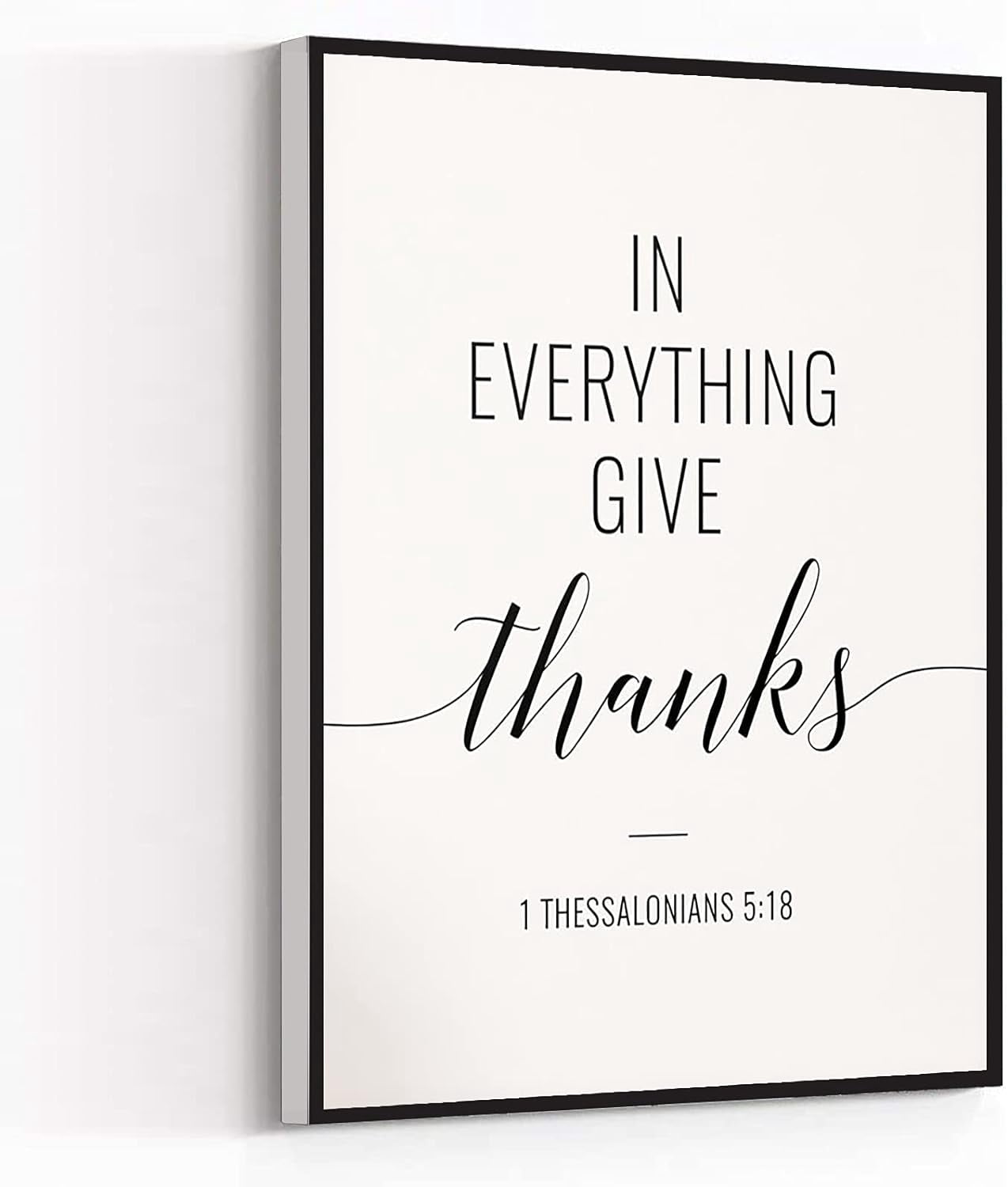In Everything Give Thanks Printable Art,Bible Verse Wall Art,1 ...