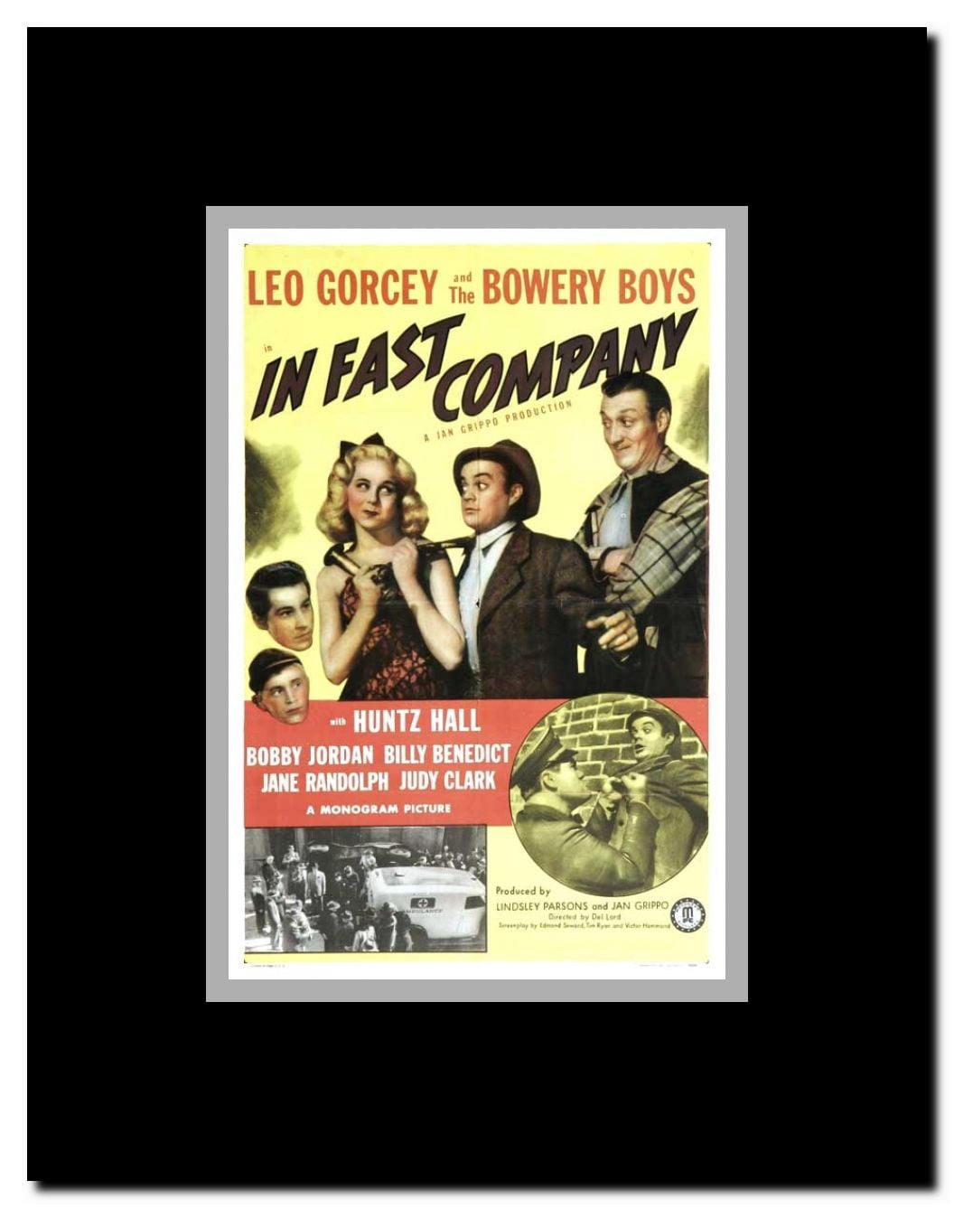 In Fast Company Framed Movie Poster