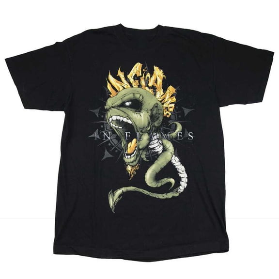 In Flames Black In Flames tour Unisex T-Shirt All Size S to 5XL DI710