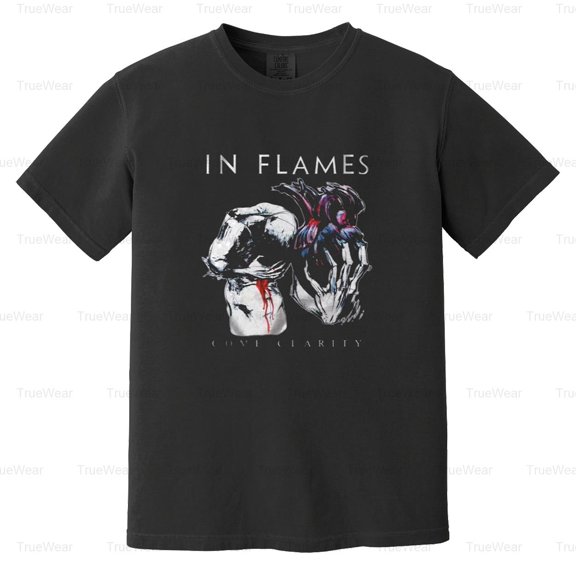In Flames, Come Clarity, Rock, Concert, Vintage, Metal Band, Music, Art Comfort Color T-Shirt Unisex, up to 4XL