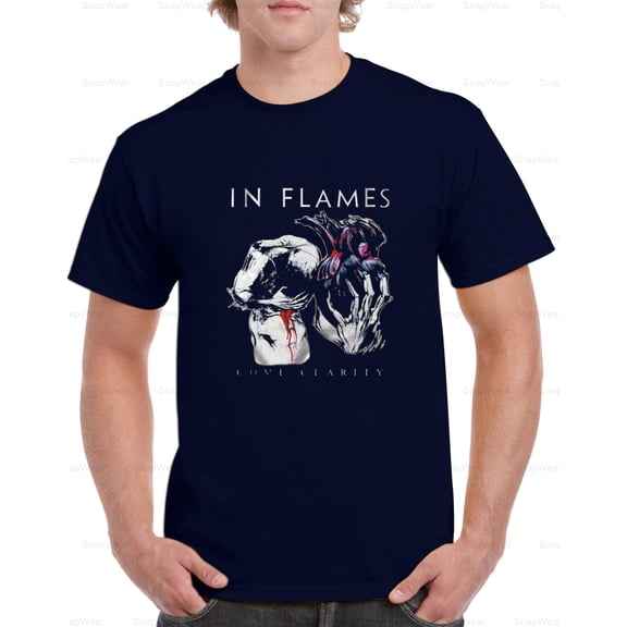 In Flames Come Clarity Rock Concert Vintage Metal Band Music Graphic T-Shirt Unisex, up to 5XL