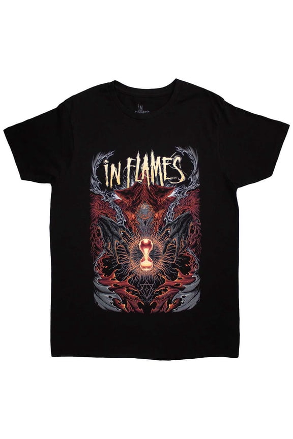 In Flames Unisex T-Shirt: Ghost In My Head (Small)