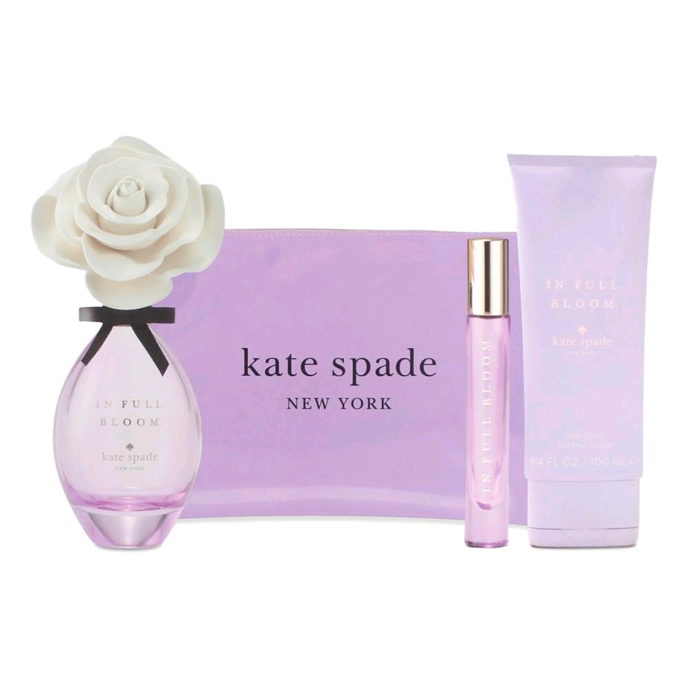 In Full Bloom by Kate Spade, 4 Piece Gift Set for Women - Walmart.com