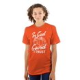 thumbnail image 1 of In God I Trust Cute Pumpkin Pun Women's Plus Size Graphic Tee Brisco Brands 2X, 1 of 4