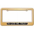 thumbnail image 1 of In God We Trust Black, USA License Plate Tag Frame, Multiple Colors, 1 of 1