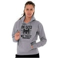 thumbnail image 1 of In God We Trust Christian Patriotic Hoodie Sweatshirt Women Men Brisco Brands S, 1 of 6