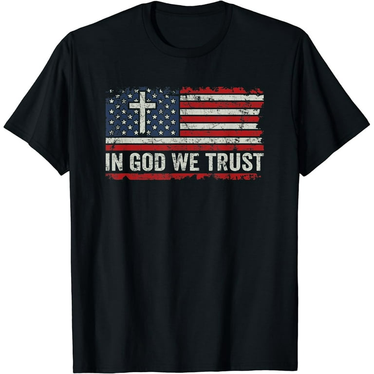 Vintage Distressed Usa Flag Christian Shirt - Patriotic Tee Vintage Distressed Usa Flag Christian Shirt - Patriotic Tee