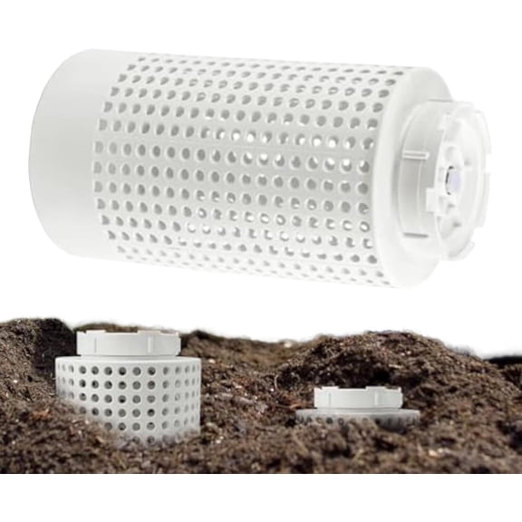 In Ground Composter Mesh Worm Box with Lid for Kitchen Scraps Urban Farming