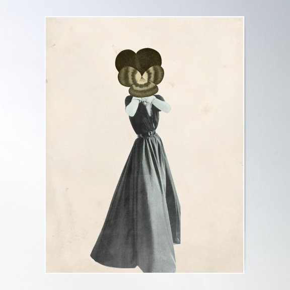 In His Thoughts Poster Wall Art, Modern Wall Decor For Living Room Bedroom, 12x18 UNFRAMED